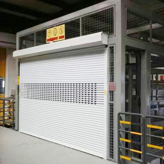 得荣导轨式升降机货梯